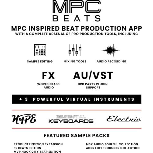 Akai Professional MPK Mini Mk3 25-Key MIDI Keyboard with Velocity Sensitivity, Gray