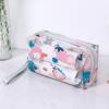 Erdbeere Schmetterling Obst Druck Klare Make-Up Tasche Mode Transparent Reise Mode Waschen Lagerung Taschen Frauen PVC Kosmetik Tasche
