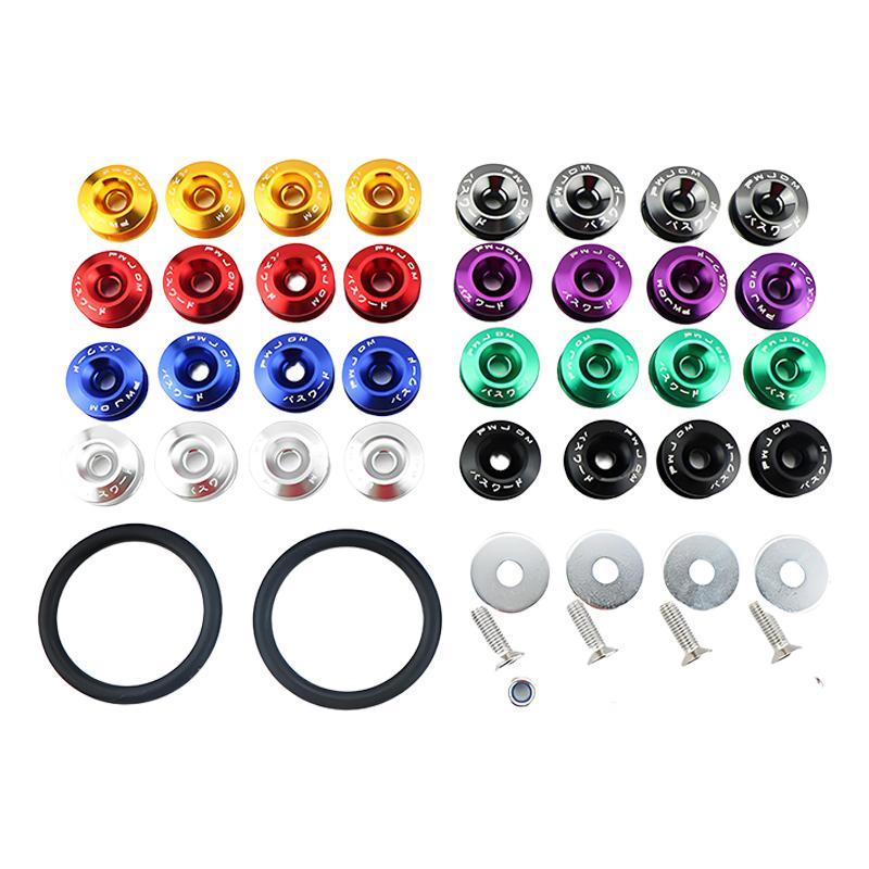 Quick Release Fixed Screw Buckle for Car Surround Modification Exterior Accessory for Front Bumper Reinforcement