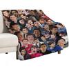 Tom Holland College Decke Warme Flanelldecke für Sofa Sessel Schlafzimmer