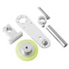AB34-Encoder Mounting Bracket Industrial Encoder Wheel 40Mm Aluminum Encoder Mounting Bracket