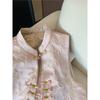 Spring new high-end vest femininity vest top butterfly relief jacquard stand-up collar vest female