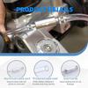Motorcycle Hydraulic Brake Clutch Oil Drain Tube Suction Tool with One Way Check Valve for Reliable Oil Transfer