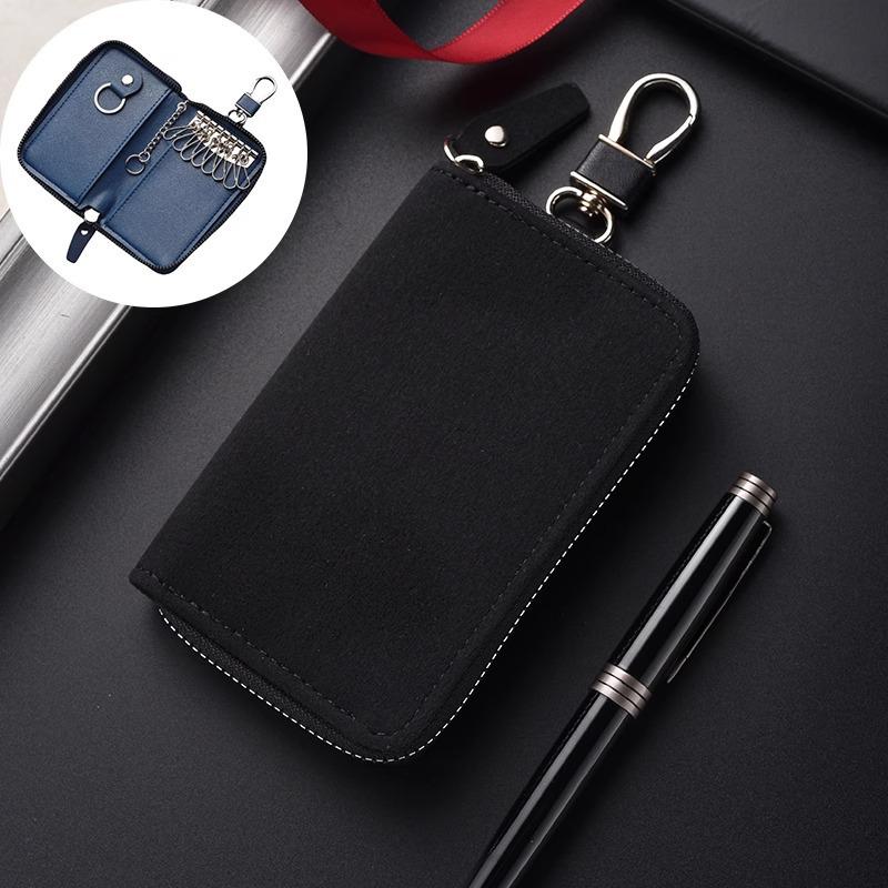 Minimalistischer Unisex Schlüsselorganisator & Kartenhalter - Modische Schutzhülle für Autoschlüssel