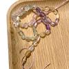 1 Strand Natural Color Fluorite Flat Tumbled Beads 7×10mm 38cm Irregular Loose Stone Beads For DIY Necklace Bracelet Jewelry Making