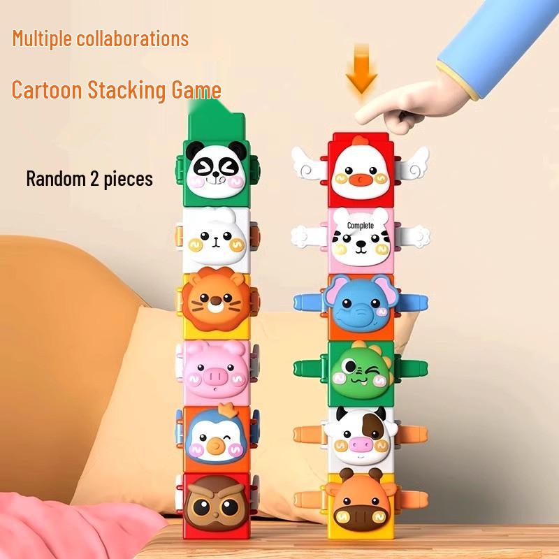 Colorful Stacking Animal Toy for Babies 12 Months+ | Educational Play for Toddlers