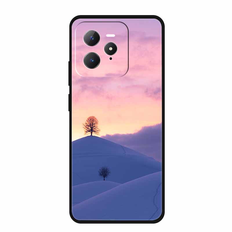 For Realme GT 7 Pro 5G Case Original Soft Silicone TPU Phone Cases Back Cover For Realme GT7 Pro Scenery Shockproof Bumper Etui