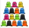 Custom Double Shoulder Polyester Drawstring Backpack for Events or Marathon