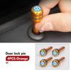 T27Car Door Lock Pin Knob Pull Security Insurance Accessories For Volkswagen VW Scirocco Passat Polo B5 B6 B7 CC Tiguan Sharan
