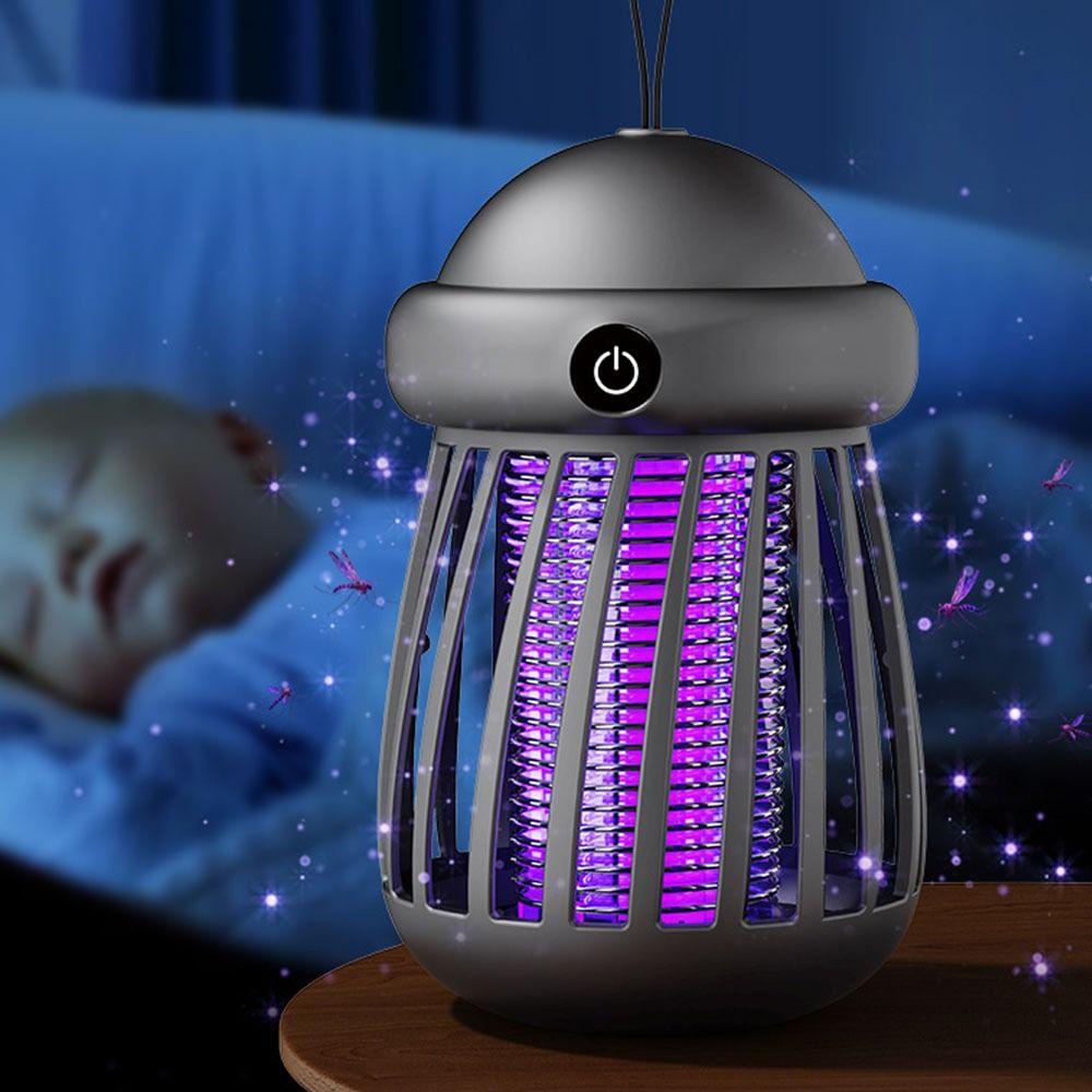 Anti Mosquito Electric Fly Trap USB Rechargeable Bug Zapper Trap Lamp Mosquito Lamp Summer