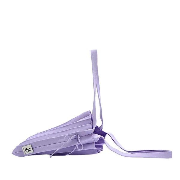 Lucky Pleats Knit M Lavender