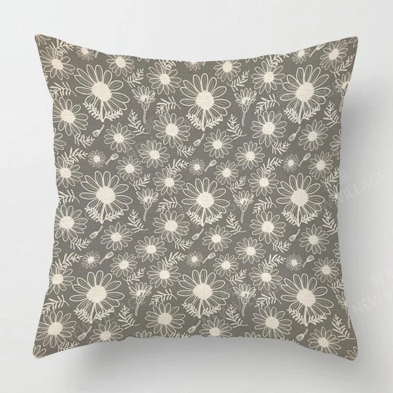 Modern Home Living Room Decor Throw Pillow Covers Cushion Sofa 35x35cm 40x40 60x60cm 45x45cm 40*40 Pillowcase Boho Plant Nordic