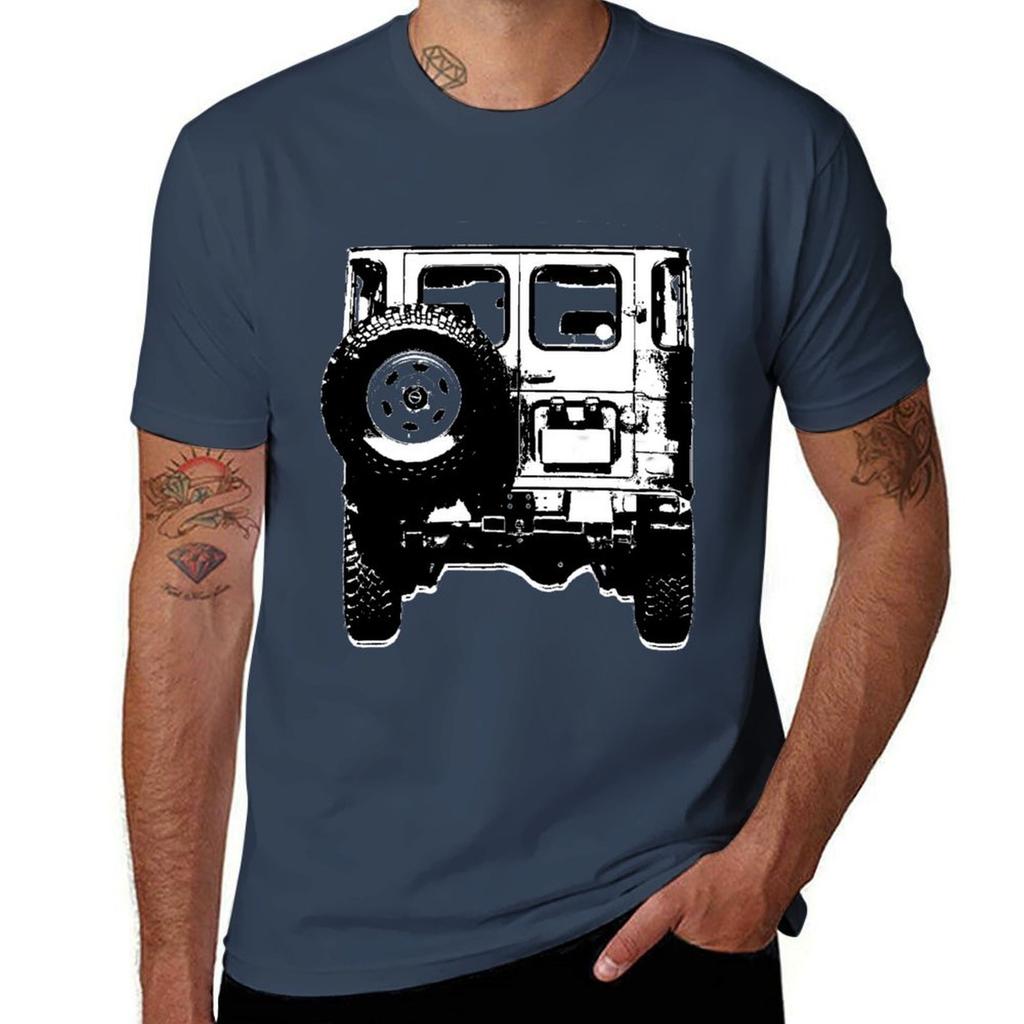 Fj40 Old School Land Cruiser Tshirt Unisex Graphic T Shirt T Shirts For Unisex Slim Fit Tshirt