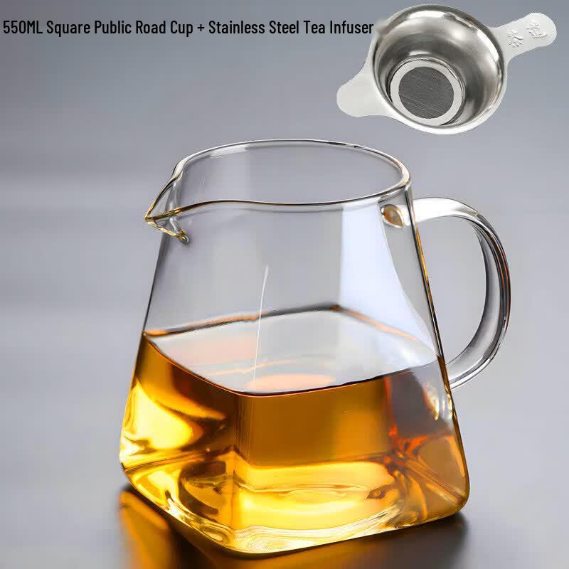 Qiwei Heat-Resistant Borosilicate Glass Gongdao Tea Pitcher