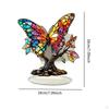 Butterfly Tree Statue,Acrylic Sculpture,Centerpiece,Decorative,Butterfly Figurine Desktop Ornament