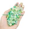 650PCS Mixed Nail Art Kit: Bows, Chrome Hearts, Pearls, Rivets, and Fairy Style Colors.
