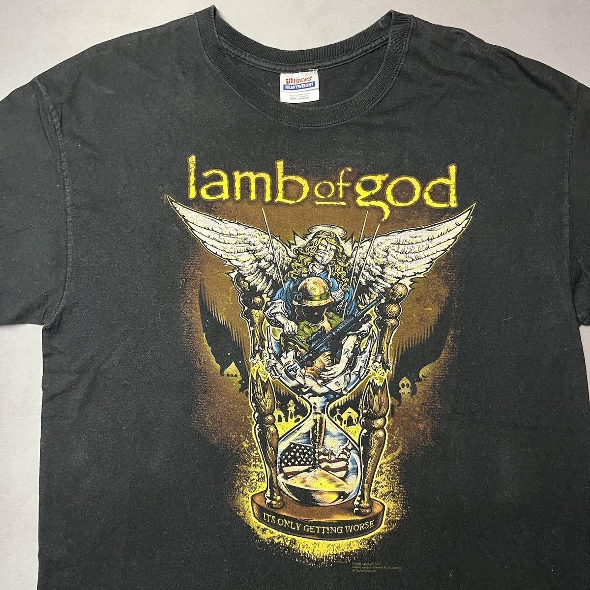 Lamb of God Its only getting worse Black Unisex S-234XL XX591 S