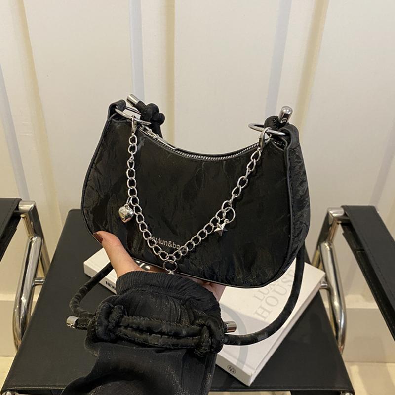 

Модная женская сумка на плечо, сумка подмышки, роскошный дизайн, однотонная сумка-мессенджер, кошелек через плечо, сумки-бродяги 20x6x12cm