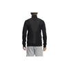 Adidas Logo Print Stand Collar Zip Jacket Men Outerwear Black GL2188