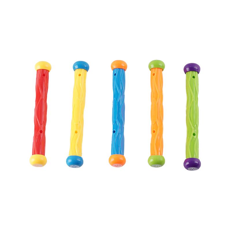 Children's Pool Diving Toys Set: Torpedo, Ring, and Stick Combo