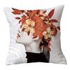 Design Beautiful Characters Series Pillowcase Pillow Car Cushion Sofa Pillow Nordic
