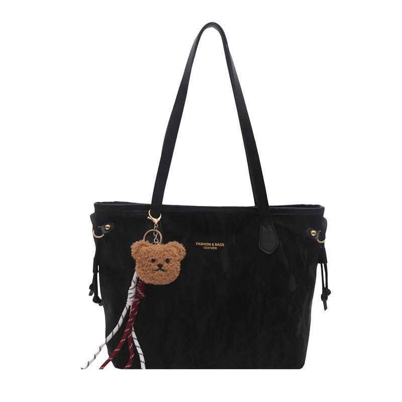 Shoulder bag to work commuter women's bag 2025 autumn new fashion niche casual simple retro hand carry tote bag women