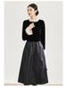 Französische Romantik Chic Spitze Kragen Stoffhemd - Herbst/Winter Stil