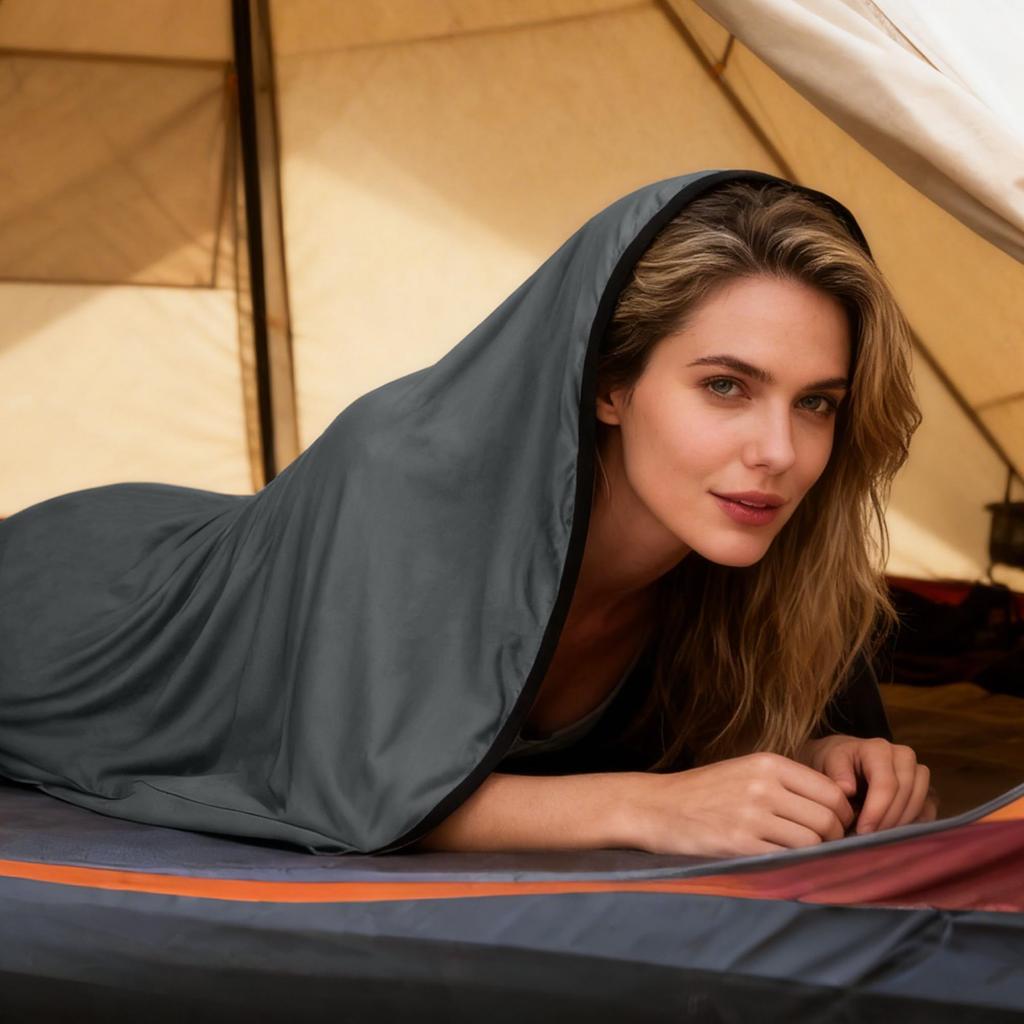 Mapleaf Sleeping Bag Highly Strongly Comfortable to the Fully Perfect for Outdoor Mountain Emergency Sleeping Indoor and Car Includes Storage Bag