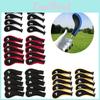 10pcs Multicolor Golf Club Iron Head Covers With Zipper Long Neck