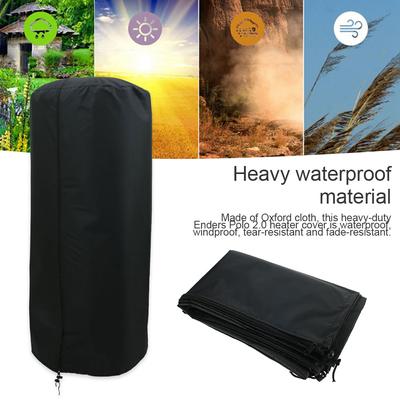 1/2Pcs Patio Heater Cover Garden  Veranda Patio Heater Oxford Waterproof Windproof Dust-Proof Protection Outdoor Furniture Cover