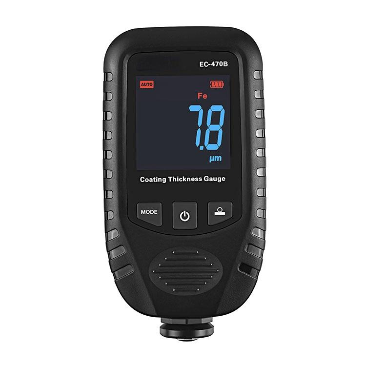 EC-470B Color Display Digital Automotive Paint Thickness Gauge 0~2000μm чёрный