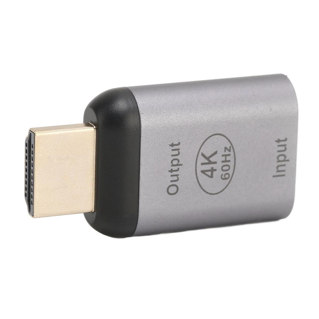 USB C Buchse auf Stecker Adapter 4K 60Hz High Speed Plug and Play Typ C auf HD Multimedia Interface für PC Telefon Tablet