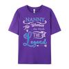 Nanny The Unisex The Myth The Legend Black Shirt Graphic Tees Female Tshirts Vintage