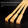 Comfortable Relief Tickling Rake Bamboo Massage Roller Versatile Back Itch Scratcher  Men & Women