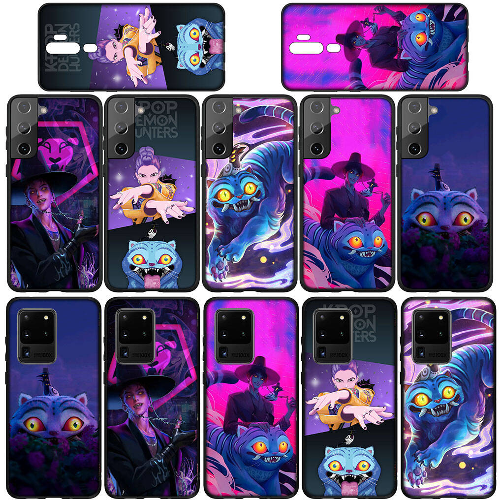 Handyhülle für iPhone 17 16 15 Plus X Huawei P30 P20 Lite Redmi Note 14 12 11 13 Pro Max OPPO A60 A80 A40 A18 KPop Jinu Dämon Rumi Tigerjäger Hülle