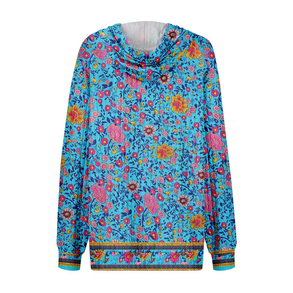 Hoodies For Women Trendy Tops Casual Fall Fashion Long Sleeve Sweatshirt With Pockets Pullover Lightweight