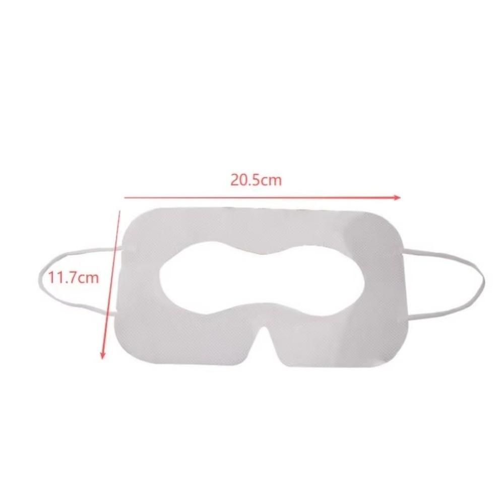 100 Stück Einweg-VR-Augenmaske Atmungsaktive Augenabdeckung Universelle Gesichtsmaske Für VR-Brillen Zubehör