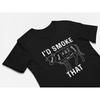 Id Smoke That Bbq Meat Cuts T Shirt For Dad Vintage Breathable Versatile Homme Fashion Designer Clothes Stretched Soft
