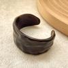 Acrylic Resin Bracelets Gradient Color Opening Bangles Boho Irregular Bracelets  For Women