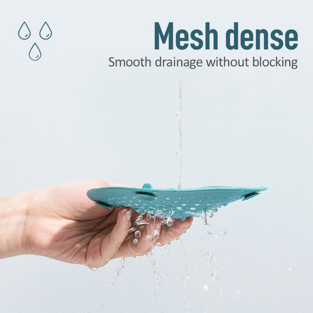 Clogging Waste Stopper Shower Bathroom Water Sink Floor Drain Sink Strainer Filter Hair Catcher