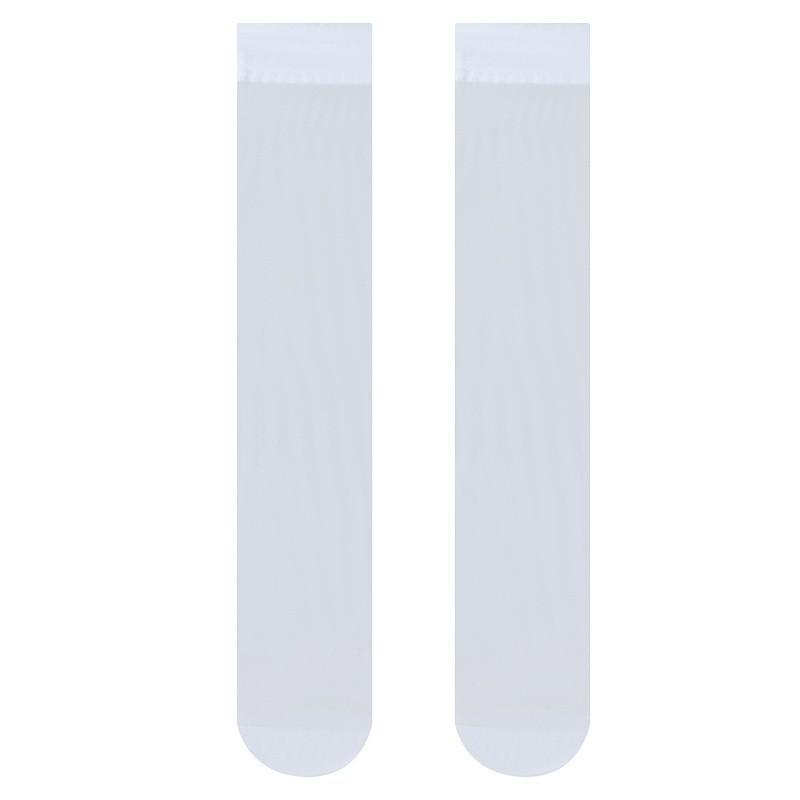 Spring and summer ultra-thin over-the-knee stockings for women, anti-snag long socks jk Japanese-style high socks