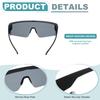 Sports Sunglasses for Men and for and Black Gray [uxcell] Women, Polarized, Cycling, Hiking, Driving, Fishing, Running, &