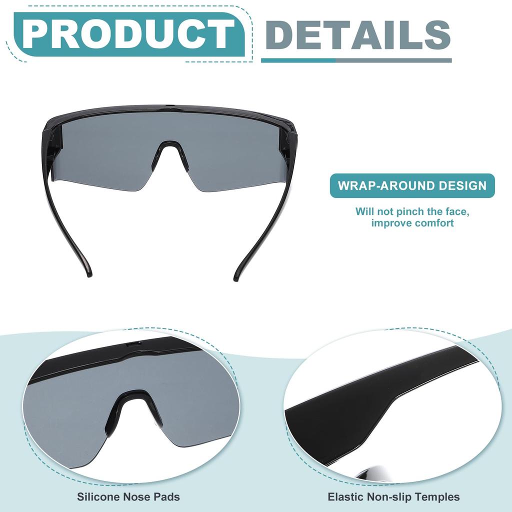 Sports Sunglasses for Men and for and Black Gray [uxcell] Women, Polarized, Cycling, Hiking, Driving, Fishing, Running, &