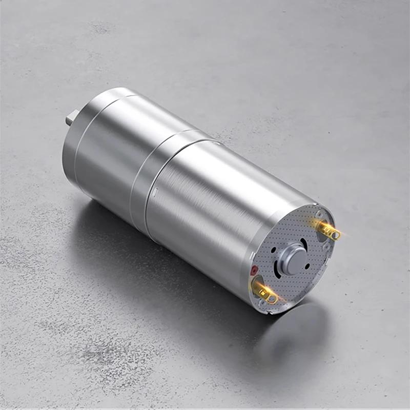 JGA25-370 DC 12V 24V 12U/min-1360U/min Getriebemotor Großes Drehmoment Hohe Leistung Schneckengetriebemotor Umkehrgetriebemotor