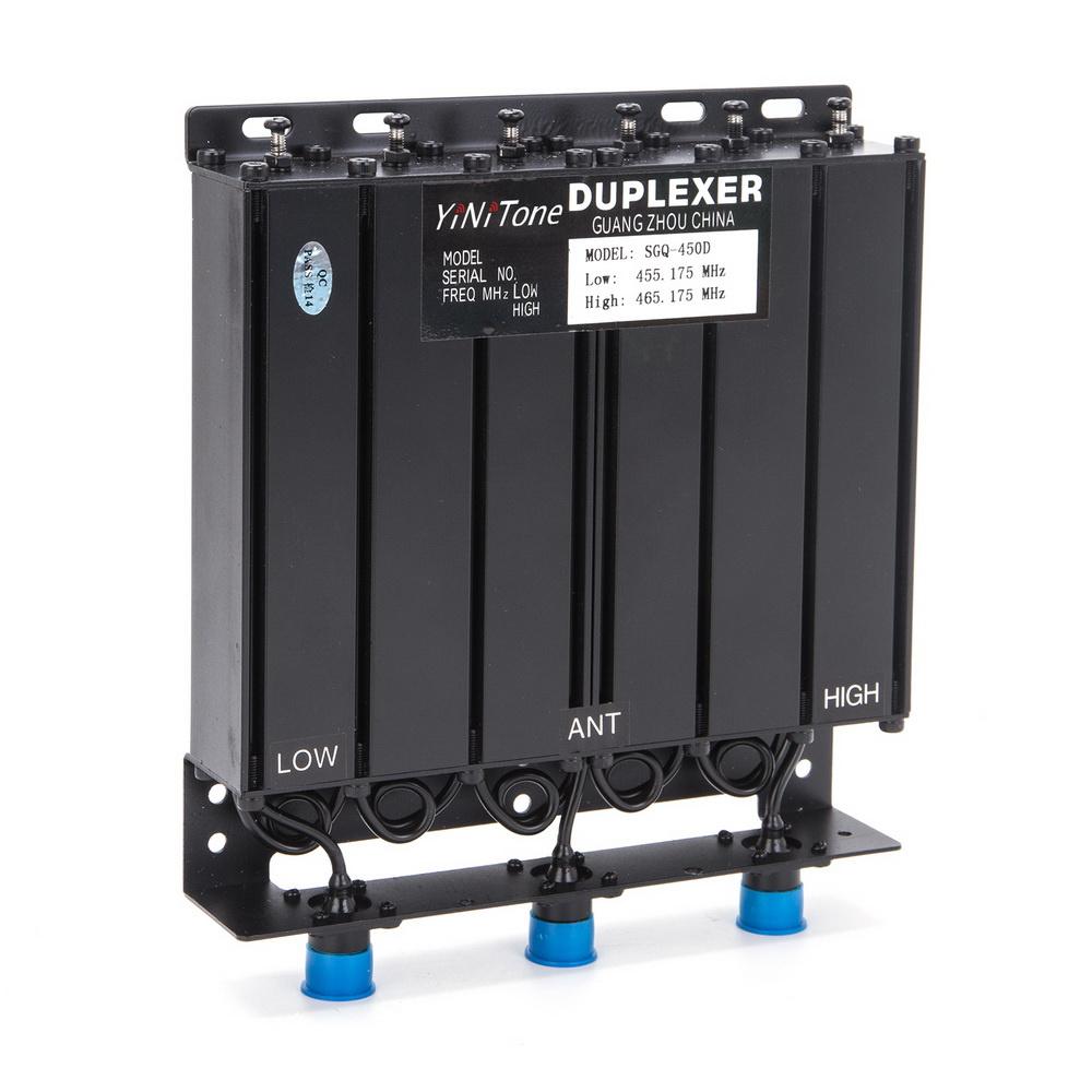 

50 Вт УВЧ 400-470 МГц N-гнездо Настраиваемая частота Портативный дуплексер