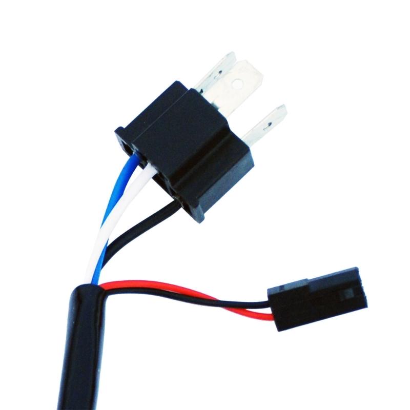 Easy Installation H4 Headlamp Relays Wire Harness Cable To Upgrade Bi LED And Xenon Projector Lens Vehicle Light Systems