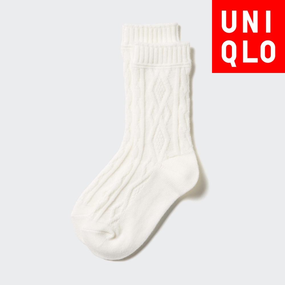 

Uniqlo Носки HeAttech КАБЕЛЬ A 09 BLACK/WOMEN 2325