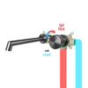 TLXT Concealed Wall-Mounted Bathroom Basin Faucet