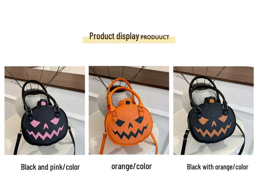 Lässige Damen Colorblock Umhänge- & Schultertasche - Halloween 2025 Edition
