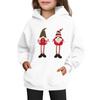Sweatshirts For Teen Girls Hoodies Long Sleeve Drawstring Pullover Cute Printed Oversized Hoodie Christmas